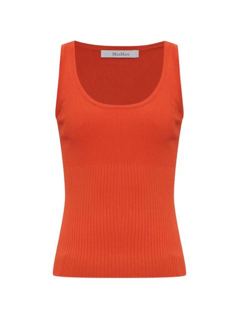 Max Mara ribbed tank top - Orange - zdjęcie produktu nr 1
