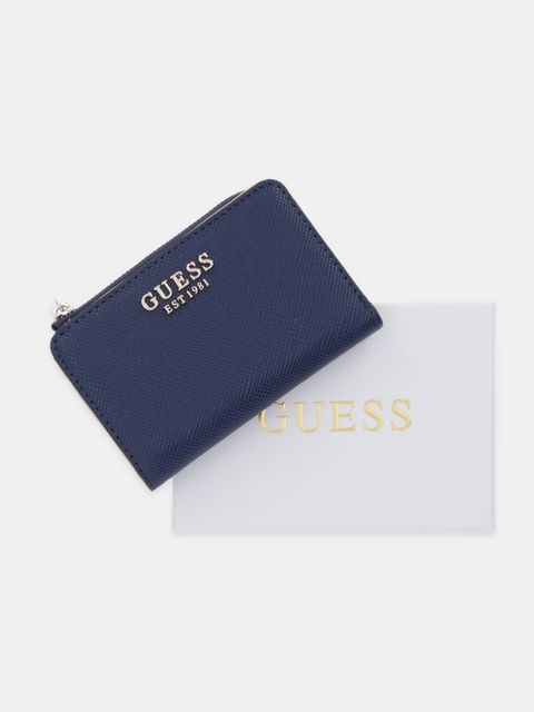 Guess portfel BOLENA damski kolor granatowy SWZG92 07156