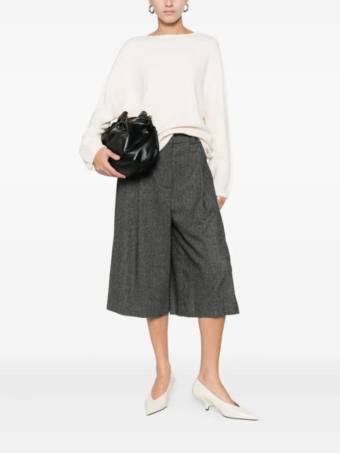 SOLOTRE round-neck sweater - White - zdjęcie produktu nr 2