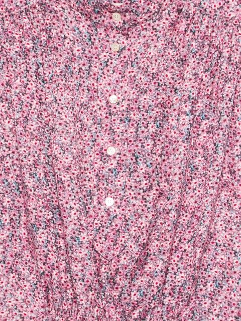ISABEL MARANT Azalea floral buttoned shirt - Pink
