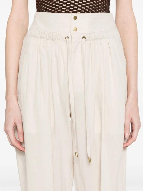 ISABEL MARANT Gleen trousers - Neutrals