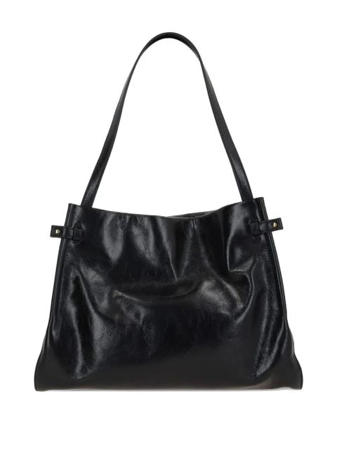Chloé Charms embellished leather tote bag - Black - zdjęcie produktu nr 2