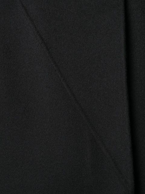 Valentino Garavani asymmetric draped cape - Black