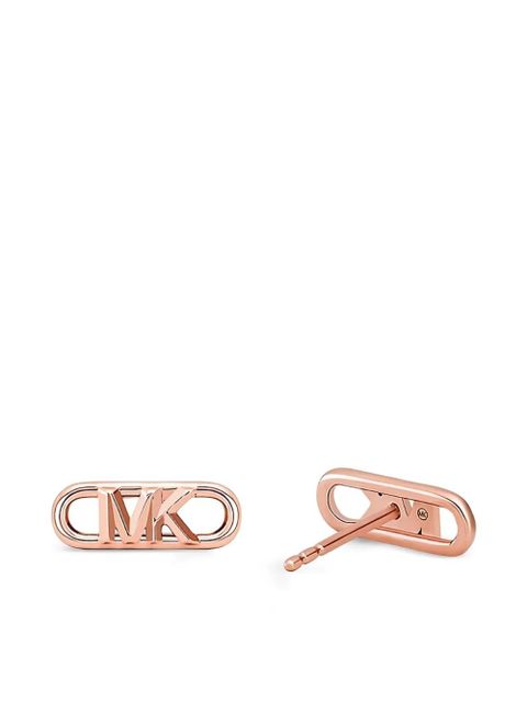 Michael Kors logo-detail earrings - Pink
