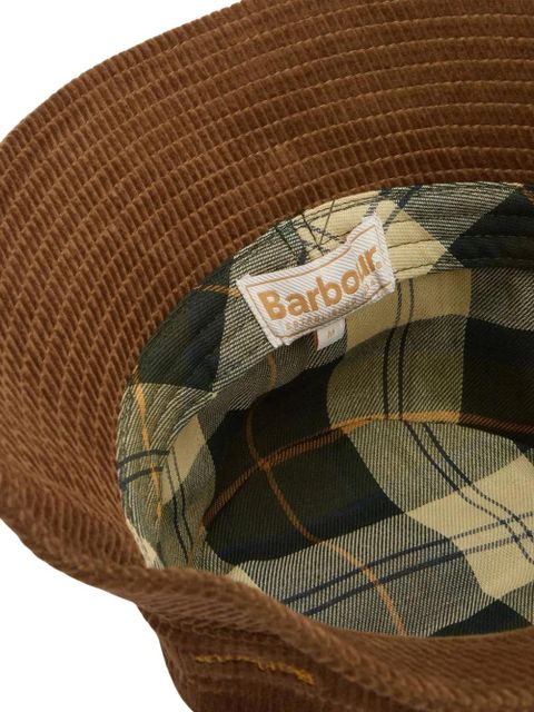 Barbour corduroy bucket hat - Brown