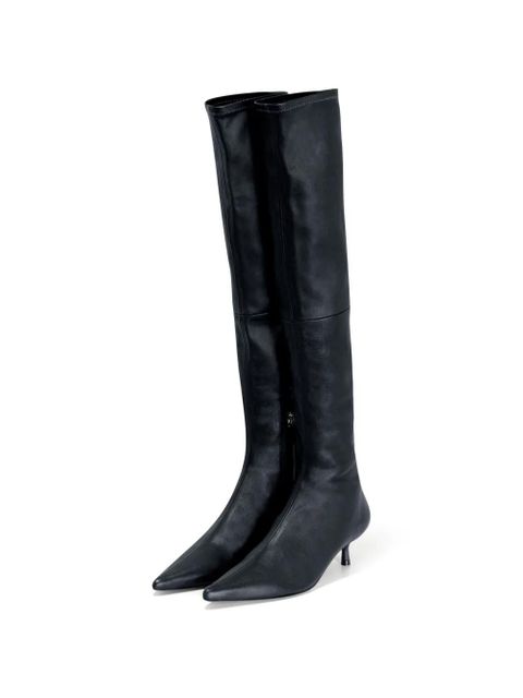 Simkhai Joni pointed over-the-knee boots - Black