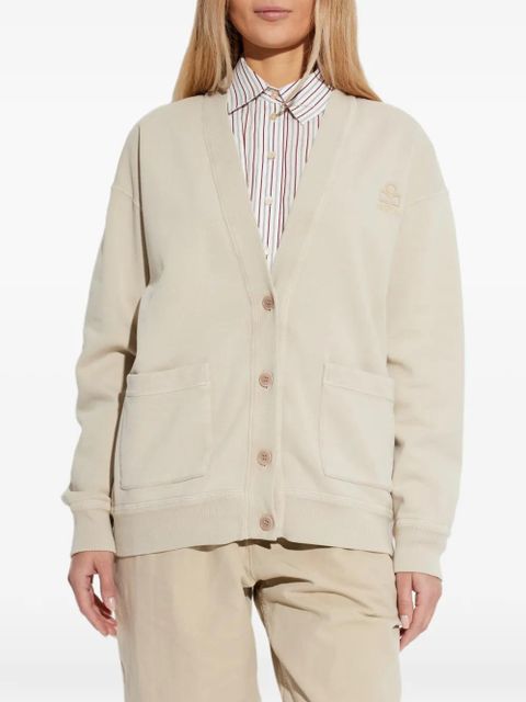 MARANT ÉTOILE Stephy pocket button cardigan - Neutrals