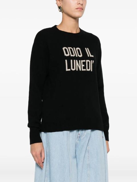 MC2 Saint Barth round-neck sweater - Black