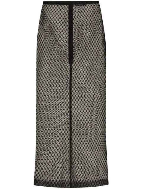 Dolce & Gabbana mesh pencil skirt - Black - zdjęcie produktu nr 1