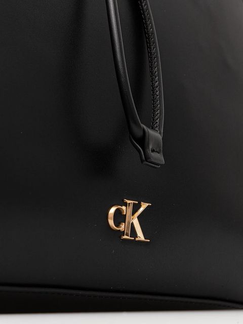 Calvin Klein plecak damski kolor czarny mały gładki LV04F3329G