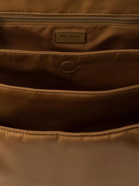 Prada large Traveller shoulder bag - Brown