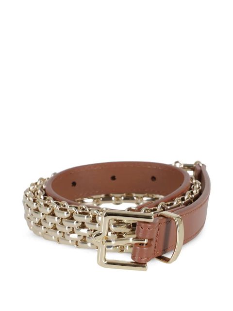 Weekend Max Mara chain buckled belt - Brown - zdjęcie produktu nr 1