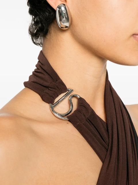 Coperni halterneck top - Brown