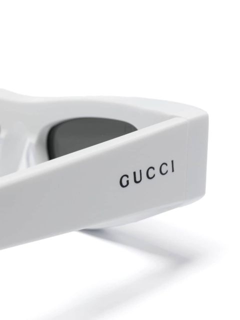 Gucci Eyewear cat-eye sunglasses - White
