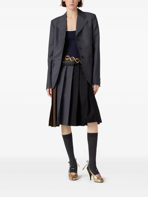 Miu Miu single-breasted blazer - Grey