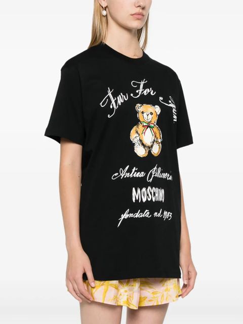 Moschino Teddy Bear T-shirt - Black