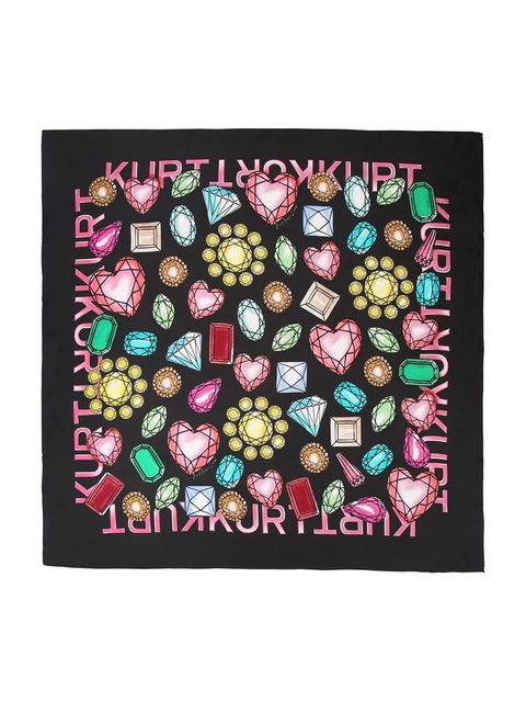 Kurt Geiger London chusta jedwabna - zdjęcie produktu nr 1