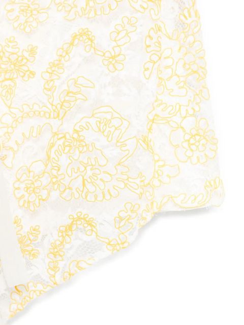 Christopher Esber lace camisole top - White - zdjęcie produktu nr 2