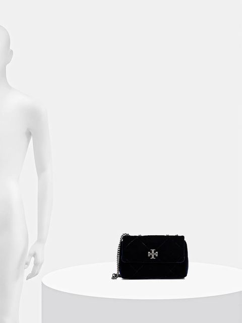 Tory Burch torebka Kira Diamond kolor granatowy 177517-430