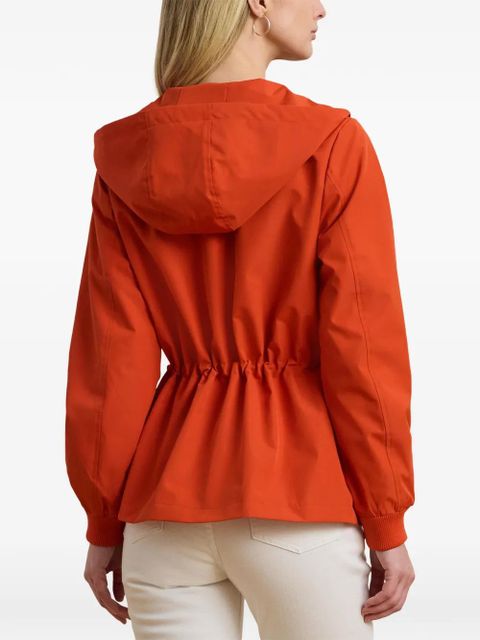 Lauren Ralph Lauren drawstring hooded jacket - Orange