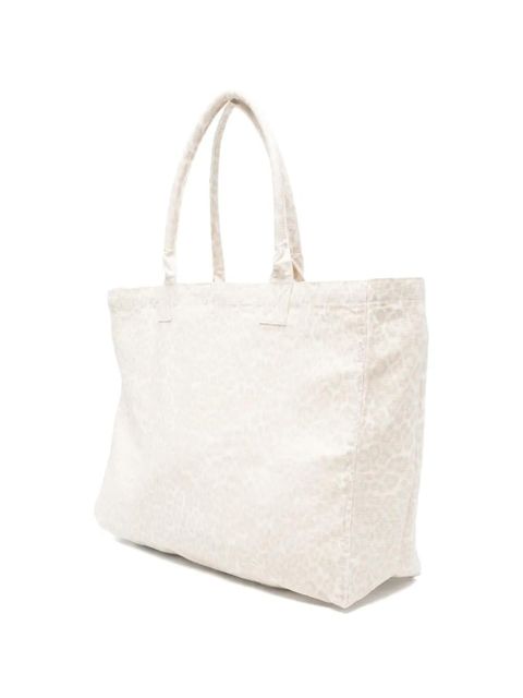 ANINE BING leopard-print tote bag - Neutrals