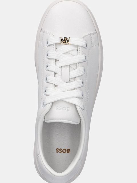 BOSS sneakersy skórzane Kieran damskie kolor biały 50548110 - zdjęcie produktu nr 2