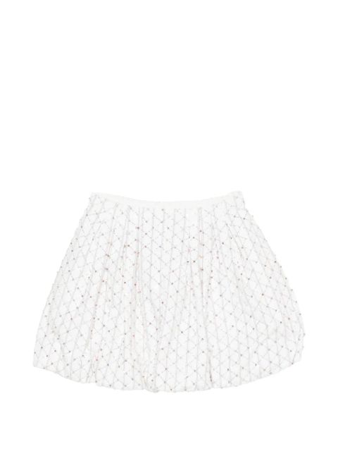 Maje embellished A-line mini skirt - White - zdjęcie produktu nr 1