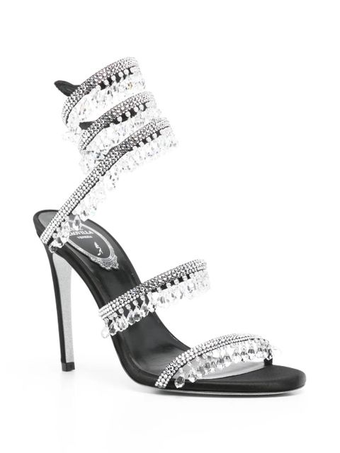 René Caovilla 105mm Cleo sandals - Black - zdjęcie produktu nr 2