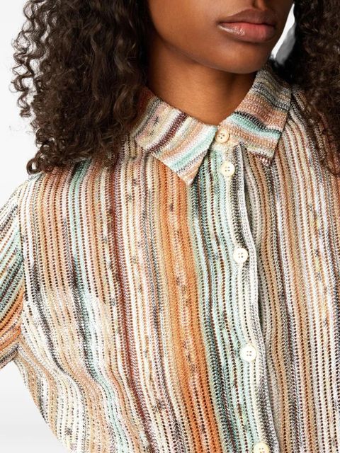 Missoni striped shirt - Neutrals