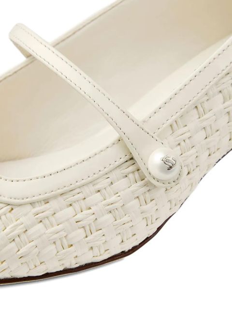 Jimmy Choo 45mm Elisa pumps - White