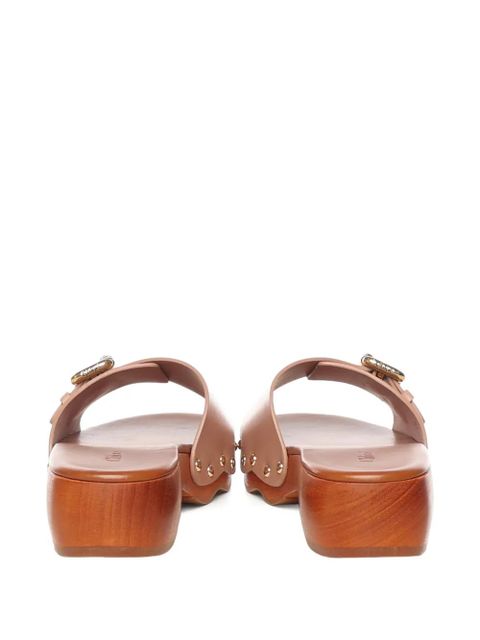 Chloé Jeannette clog sandals - Neutrals