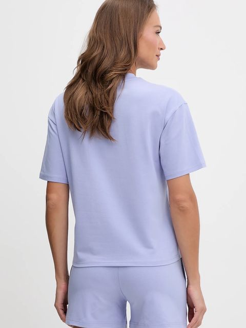 HUGO t-shirt damski kolor fioletowy 50556807 - zdjęcie produktu nr 2