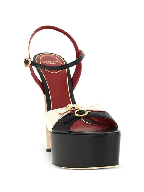 Valentino Garavani two-tone platform sandals - Neutrals - zdjęcie produktu nr 2