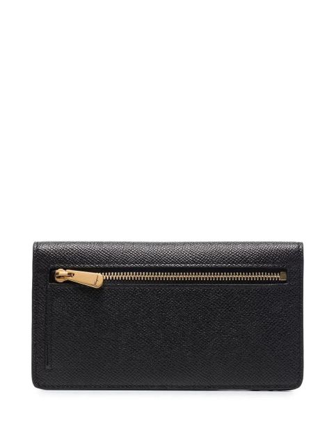 Ferragamo Gancini continental wallet - Black