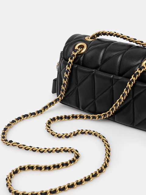 Coach torebka skórzana Tabby kolor czarny CP149