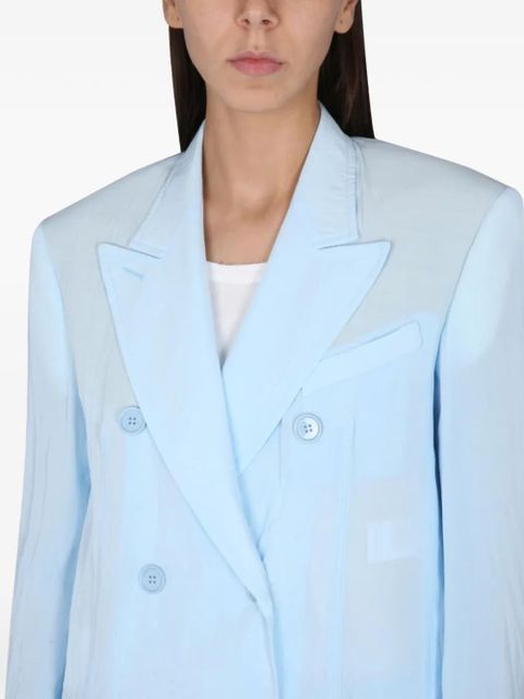 Max Mara double-breasted blazer - Blue