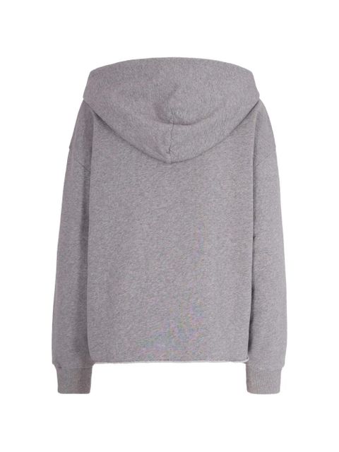 MM6 Maison Margiela Numbers-patch hoodie - Grey - zdjęcie produktu nr 2