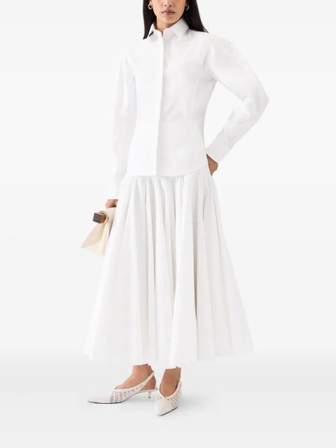 Jacquemus Le Ovalo shirt - White - zdjęcie produktu nr 2