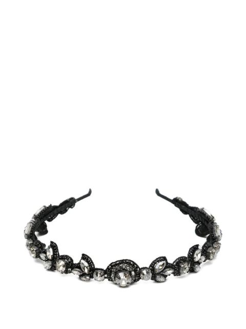 Jennifer Behr embellished hairband - Black - zdjęcie produktu nr 2