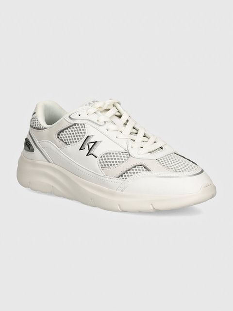 Karl Lagerfeld sneakersy skórzane SERGER kolor biały KL63620 - zdjęcie produktu nr 1