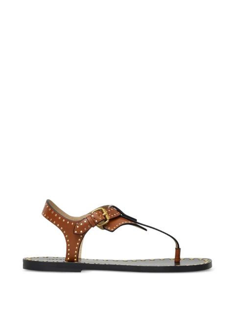 ISABEL MARANT buckle studded sandals - Brown - zdjęcie produktu nr 1