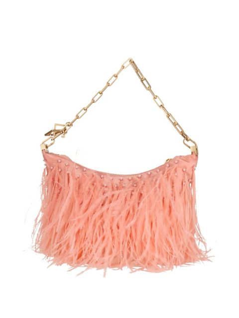 Cult Gaia Gia feather chain shoulder bag - Pink - zdjęcie produktu nr 2