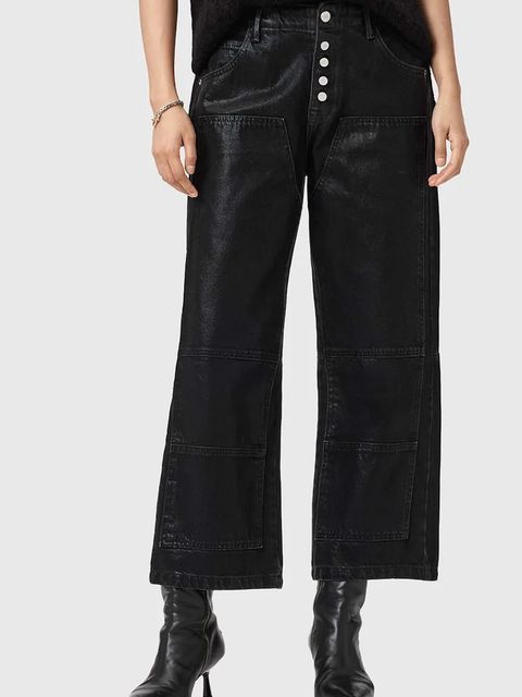 AllSaints jeansy damskie high waist W070EB - zdjęcie produktu nr 1
