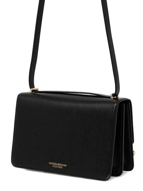 Victoria Beckham flap-closure leather cross-body bag - Black - zdjęcie produktu nr 2