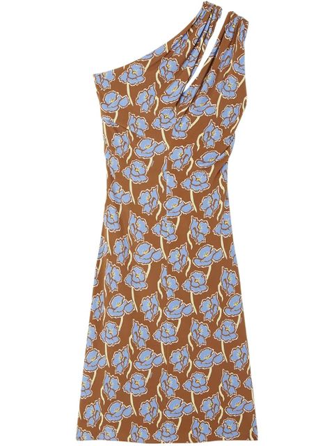 Versace Poppies midi dress - Brown - zdjęcie produktu nr 1