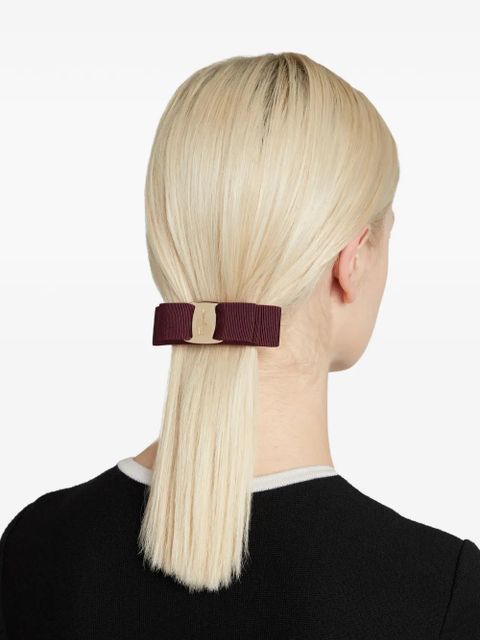 Ferragamo bow-detail hair clip - Purple