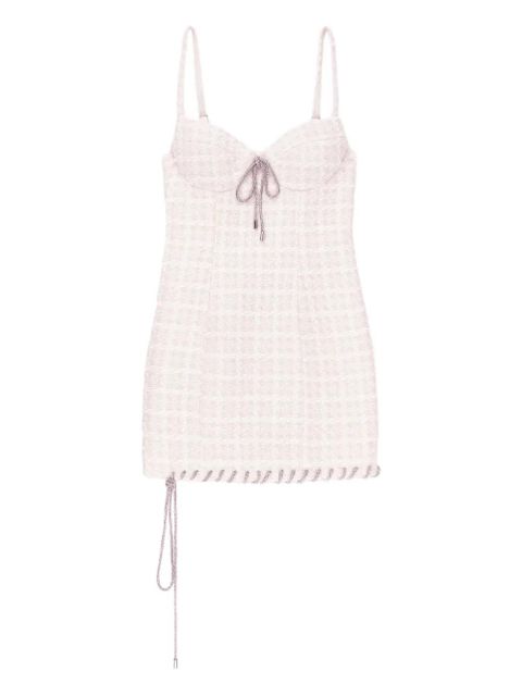 AREA sleeveless mini dress - Neutrals - zdjęcie produktu nr 1