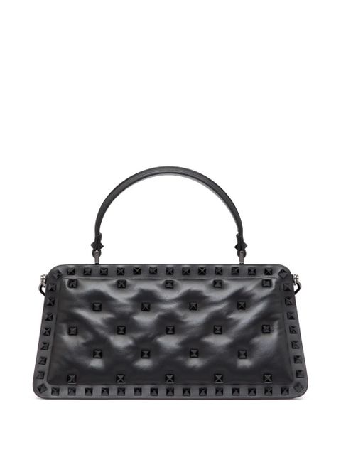 Valentino Garavani Rockstud padded leather handbag - Black - zdjęcie produktu nr 2