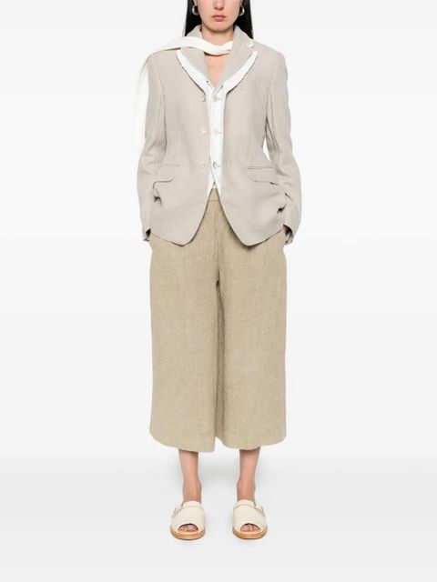 Comme Des Garçons fringed blazer - Neutrals - zdjęcie produktu nr 2