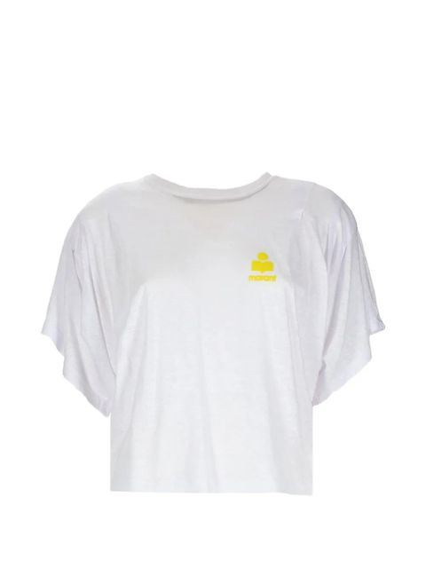MARANT ÉTOILE logo T-shirt - White - zdjęcie produktu nr 1